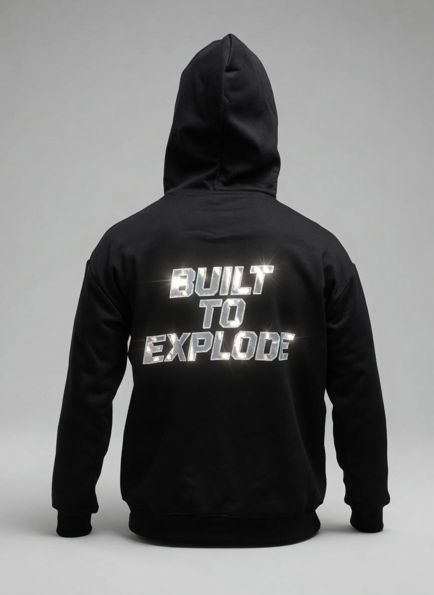 Built To Explode Reflective Hoodie