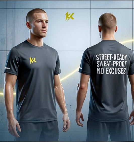 No Excuses Tee — Street-Ready Performance