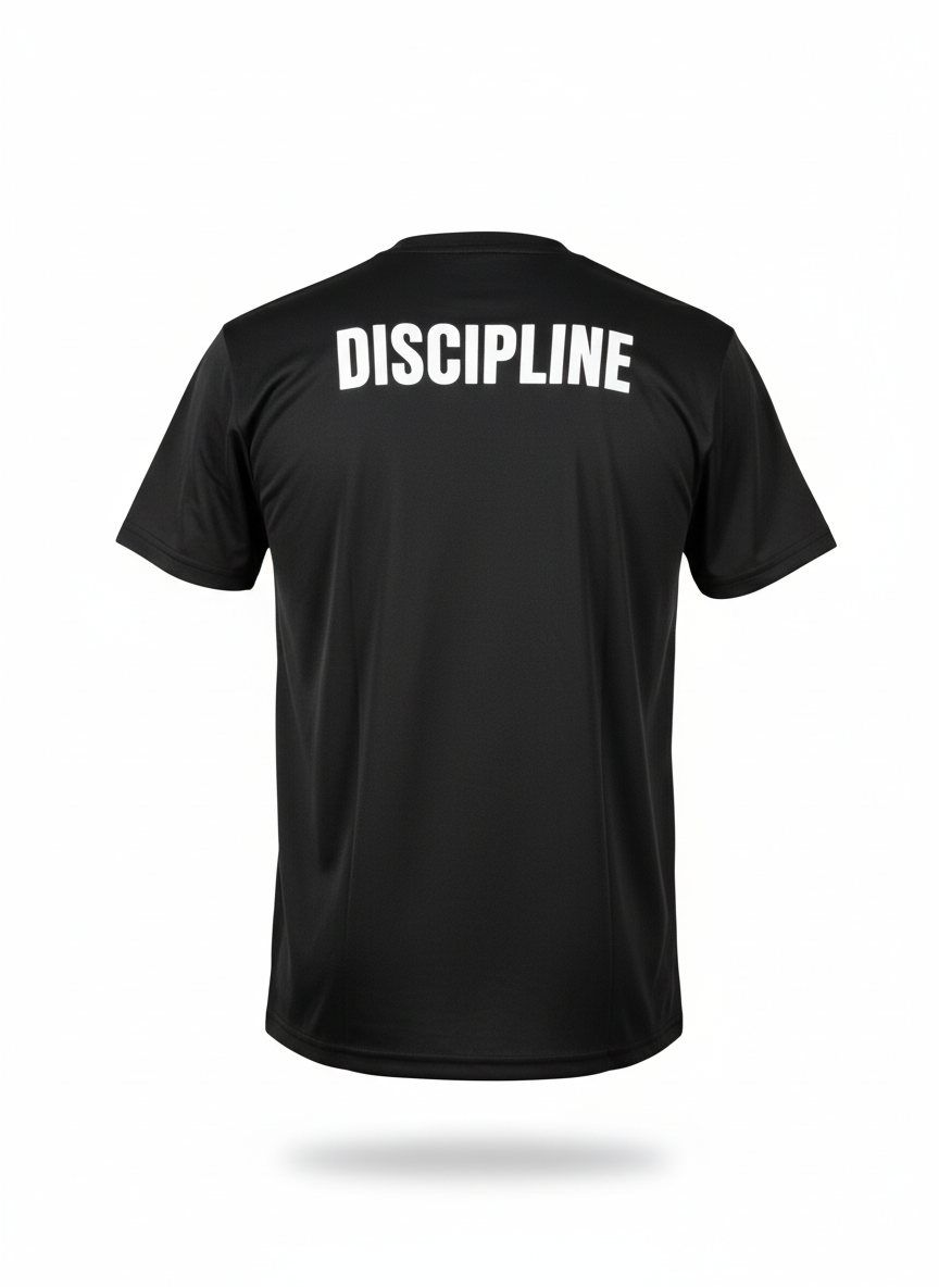 Discipline Tee — Black