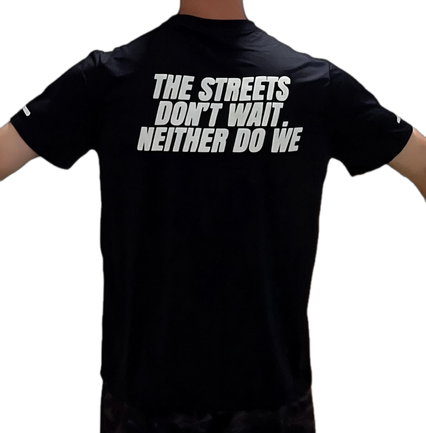 Streets Don't Wait Tee — Reflective