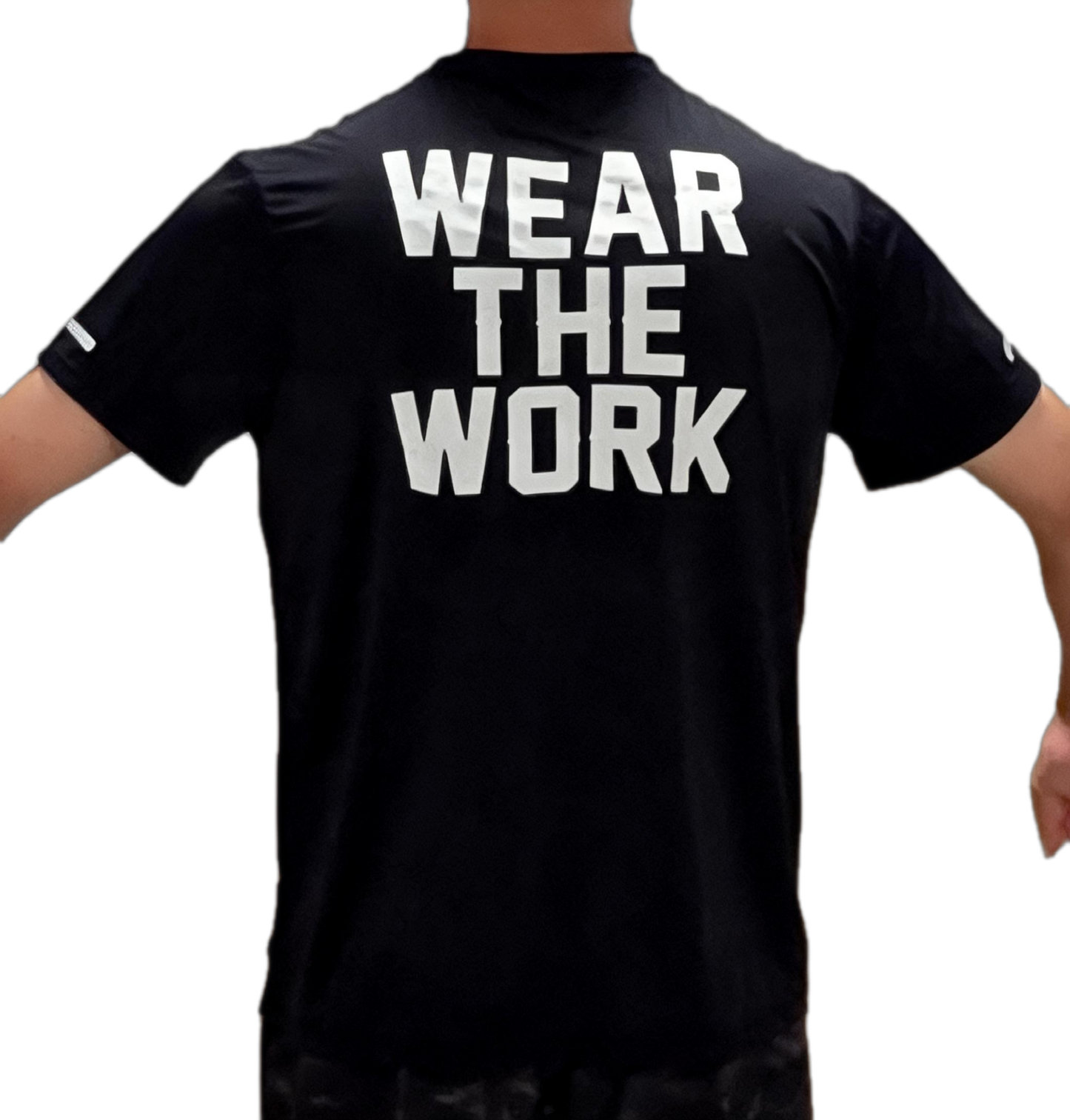Wear The Work Tee — Premium Reflective Vinyl