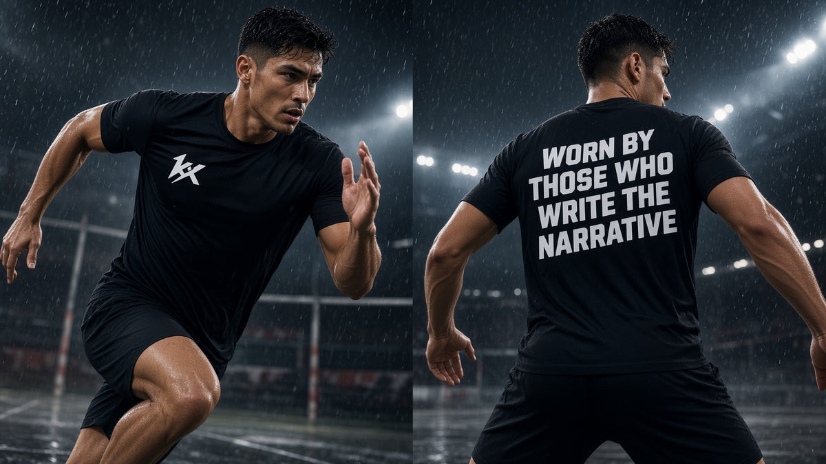 Camiseta Técnica KineryX — Worn By Those Who Write The Narrative