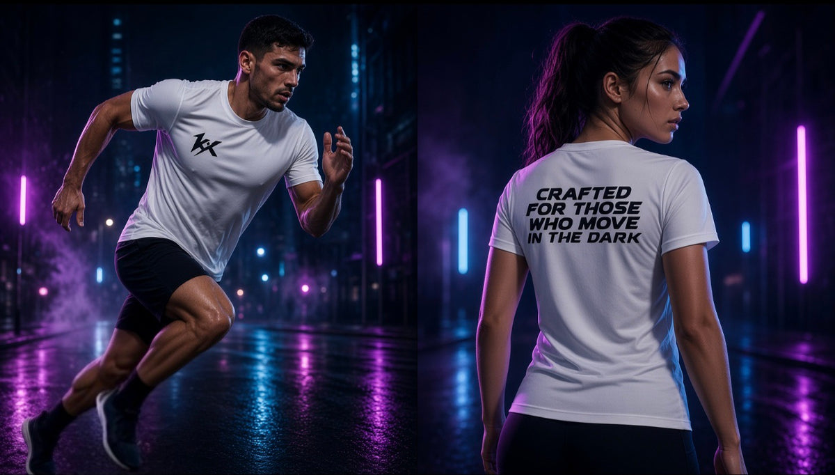 Camiseta Técnica KineryX — Crafted For Those Who Move In The Dark