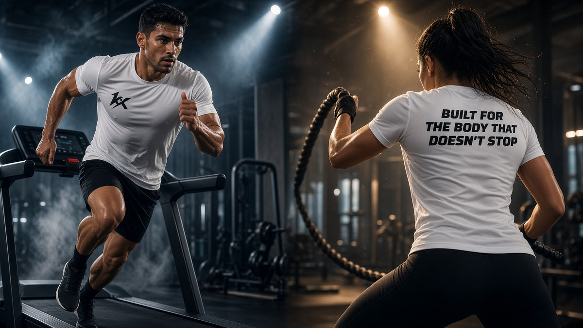 Camiseta Técnica KineryX — Built For The Body That Doesn't Stop