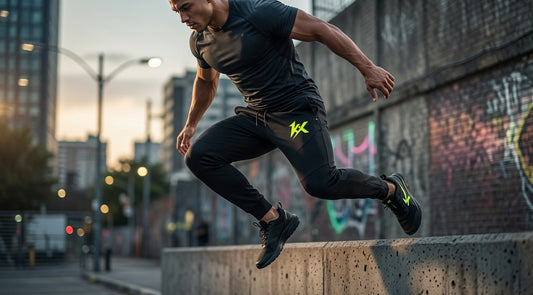 KineryX Reflective Joggers