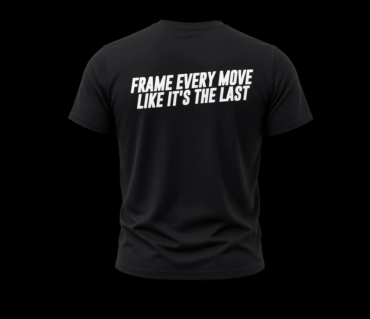 Camiseta Técnica KineryX — Frame Every Move Like It's The Last
