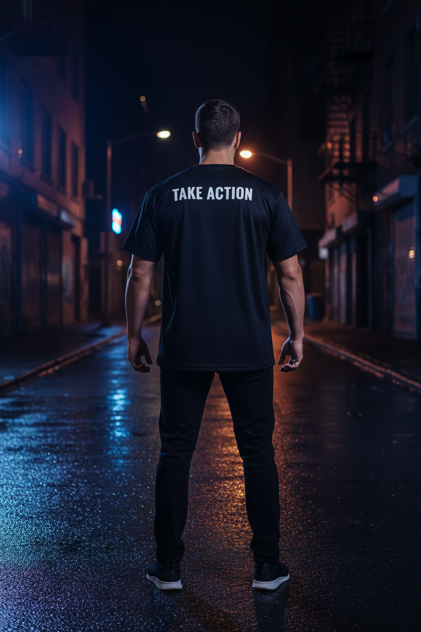 Take Action Tee - T-Shirt